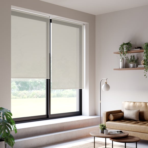 Sheer Made to Measure Roller Blind Natural Sheer