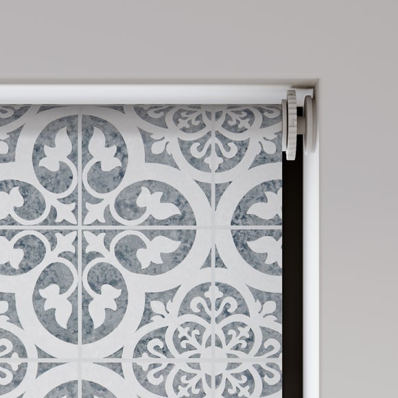 Mosaic Blackout Made to Measure Roller Blind Mosaic Monochrome