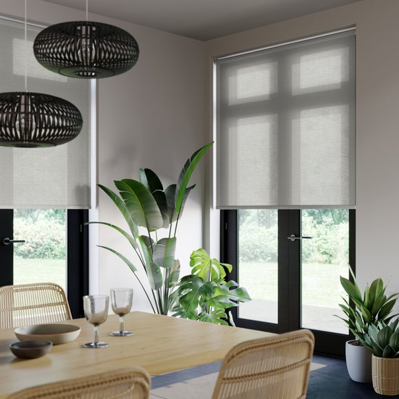 Bruges Voile Made to Measure Roller Blind Bruges Voile Silver