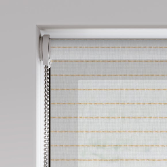 Barwell Horizontal Stripe Sheer Made to Measure Roller Blind Barwell Horizontal Stripe Sheer Champagne