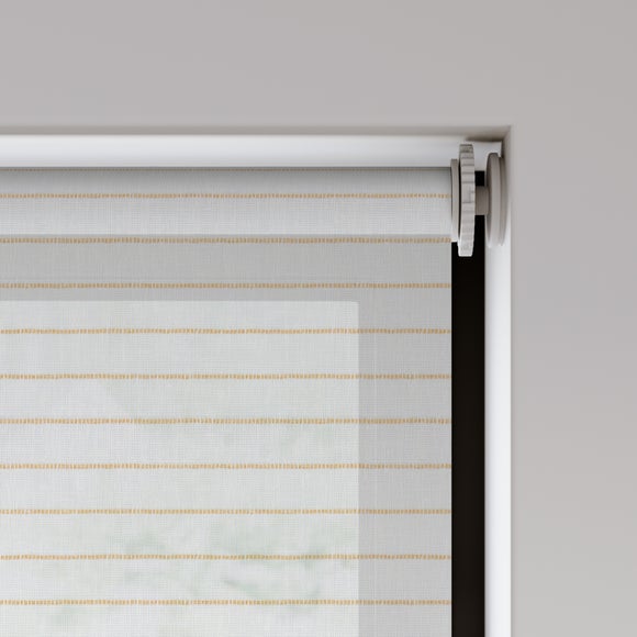 Barwell Horizontal Stripe Sheer Made to Measure Roller Blind Barwell Horizontal Stripe Sheer Champagne