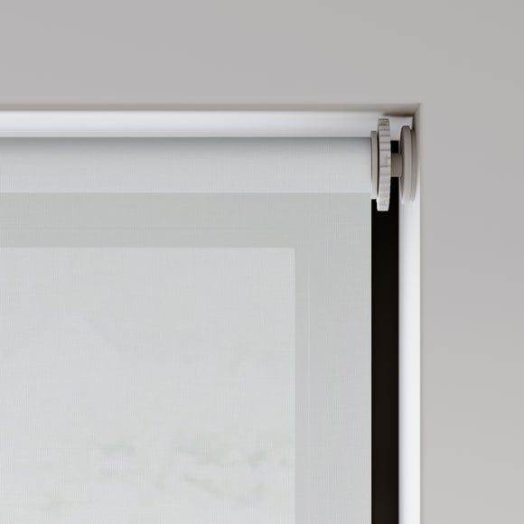Sheer Made to Measure Roller Blind White Sheer