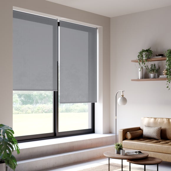 Kendal Sheer Made to Measure Roller Blind Kendal Sheer Grey