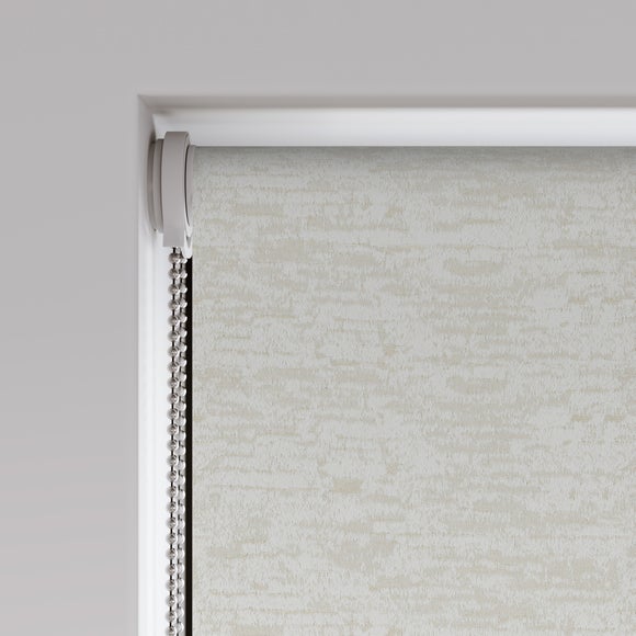 Norton Abstract Texture Blackout Made to Measure Roller Blind Norton Abstract Texture Silver