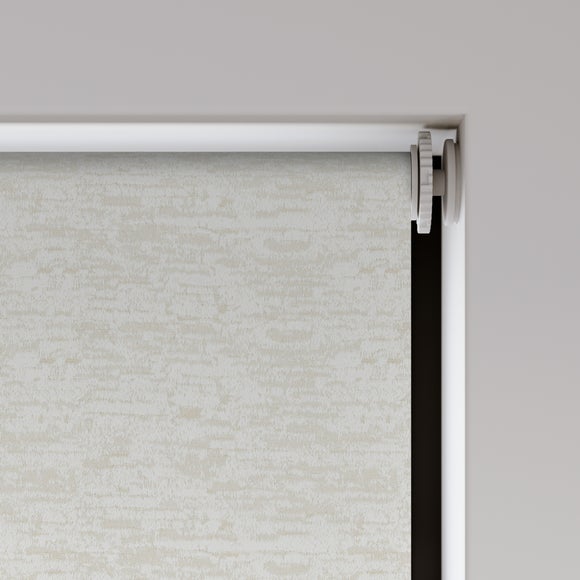 Norton Abstract Texture Blackout Made to Measure Roller Blind Norton Abstract Texture Silver