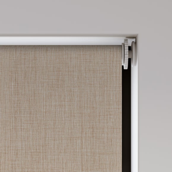 Brighton Blackout Made to Measure Roller Blind Brighton Natural