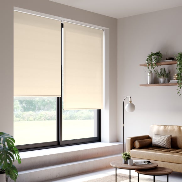 ColourLux Daylight Made to Measure Roller Blind ColourLux Cream