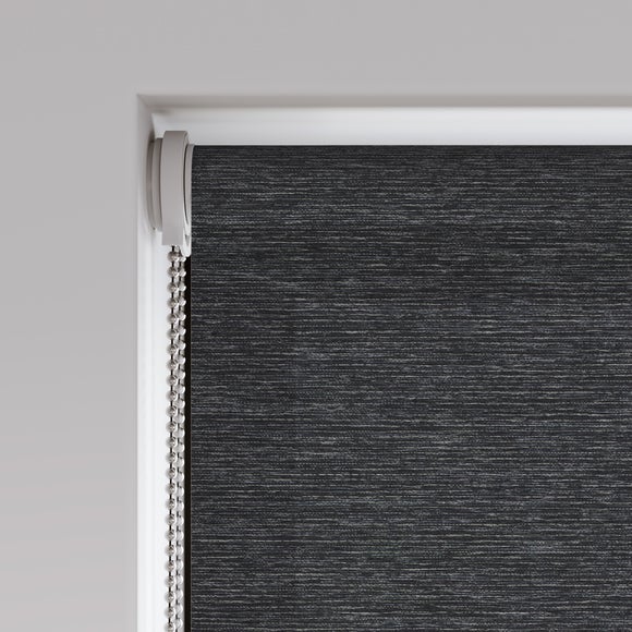 Gloucester Daylight Made to Measure Roller Blind Gloucester Black