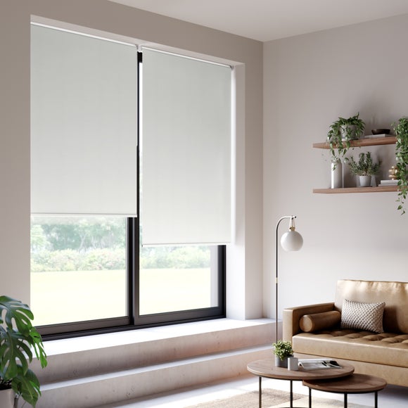 Easy Shade Blackout Made to Measure Roller Blind Easy Shade Ivory