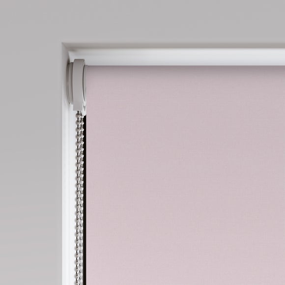 ColourLux Blackout Made to Measure Roller Blind ColourLux Blush