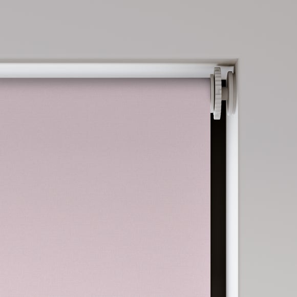 ColourLux Blackout Made to Measure Roller Blind ColourLux Blush