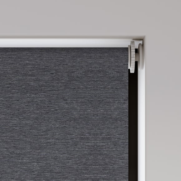 Gloucester Blackout Made to Measure Roller Blind Gloucester Black