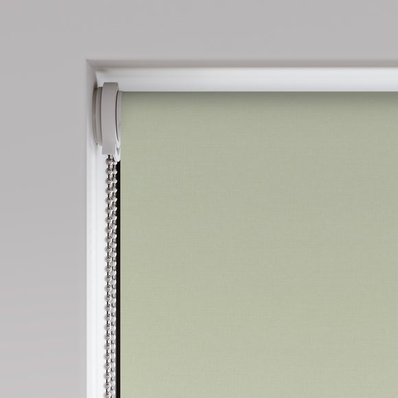 ColourLux Blackout Made to Measure Roller Blind ColourLux Sage