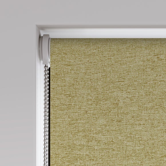 Henley Blackout Made to Measure Roller Blind Henley Green