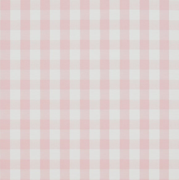Portloe Gingham Check Blackout Made to Measure Roller Blind Portloe Gingham Check Blush