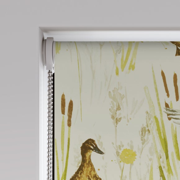 Ducks And Geese Fire Retardant Blackout Made to Measure Roller Blind Ducks And Geese