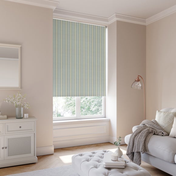 Holkham Stripe Daylight Made to Measure Roller Blind Holkham Stripe Lilypad