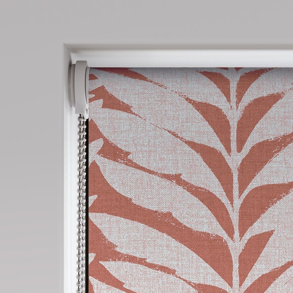 Acacia Blackout Made to Measure Roller Blind Acacia Terracotta