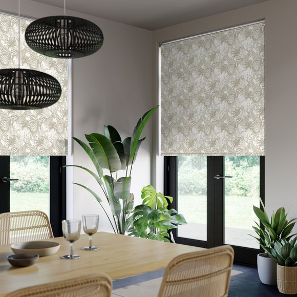 Wild Thing Fire Retardant Blackout Made to Measure Roller Blind Wild Thing Mushroom