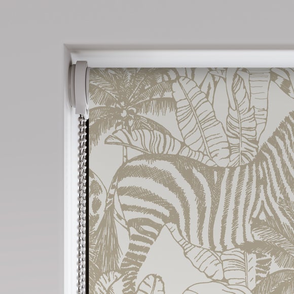 Wild Thing Fire Retardant Blackout Made to Measure Roller Blind Wild Thing Mushroom