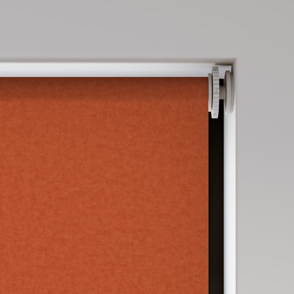 Windsor Blackout Made to Measure Roller Blind Windsor Rust