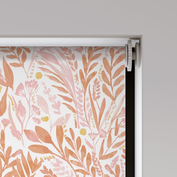 Petal Made to Measure Roller Blind Petal Terracotta Blush