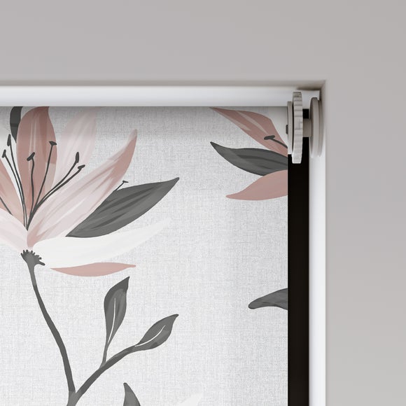 Lily Fire Retardant Daylight Made to Measure Roller Blind Lily Spring Blossom