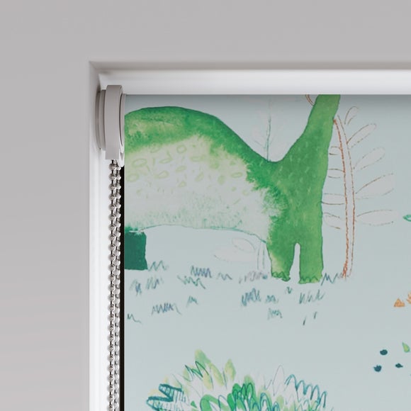 Jurassic Blackout Made to Measure Roller Blind Sky (Blue)