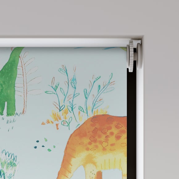 Jurassic Blackout Made to Measure Roller Blind Sky (Blue)