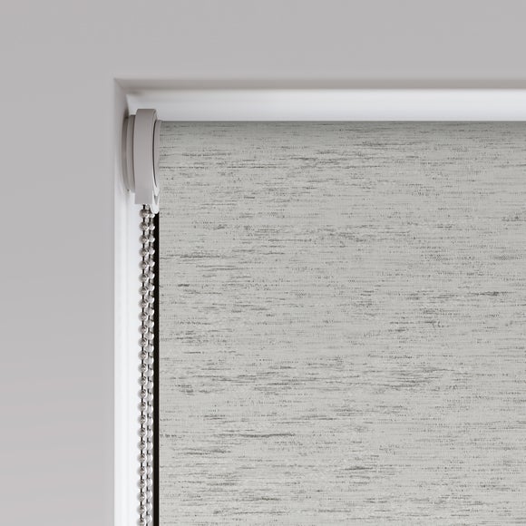 Delphi Made to Measure Blackout Roller Blind Delphi Silver
