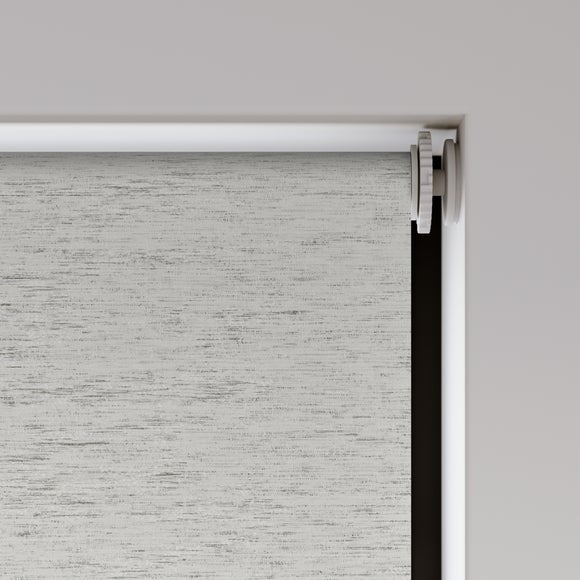 Delphi Made to Measure Blackout Roller Blind Delphi Silver
