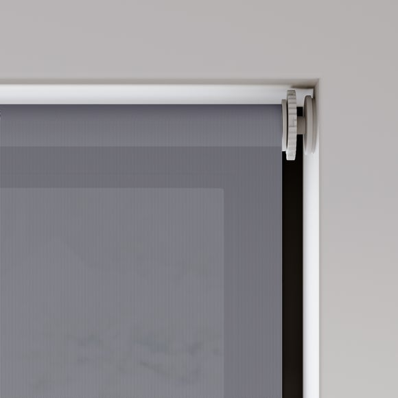 Maison Daylight Made to Measure Roller Blind Charcoal