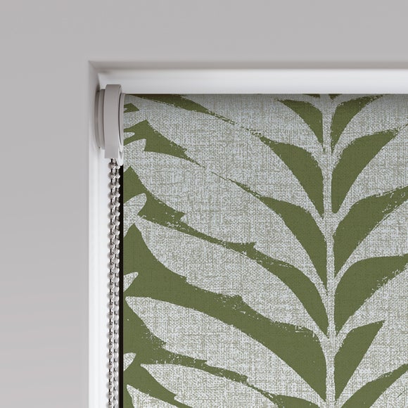 Acacia Blackout Made to Measure Roller Blind Acacia Olive