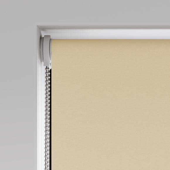 Flora Fire Retardant Blackout Made to Measure Roller Blind Flora Taupe