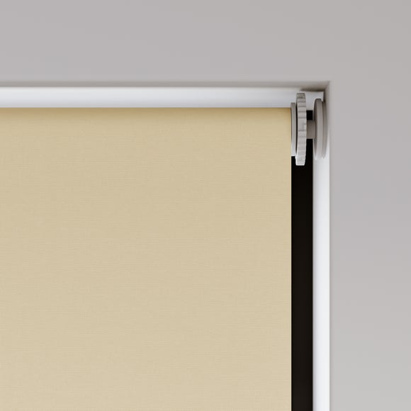 Flora Fire Retardant Blackout Made to Measure Roller Blind Flora Taupe