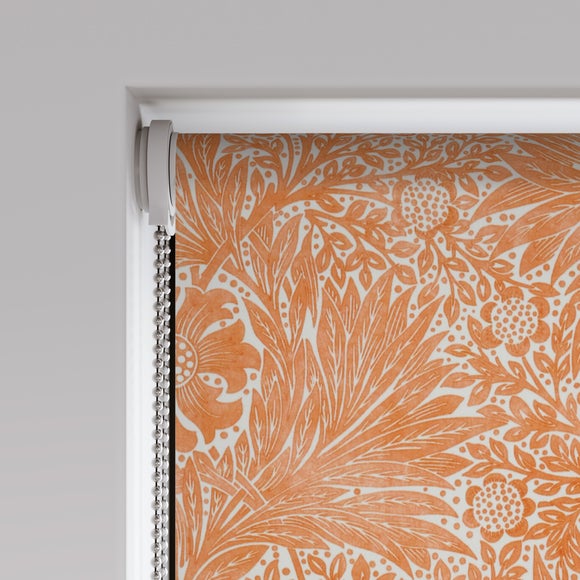 William Morris at Home Marigold Daylight Made to Measure Roller Blind Marigold Rust
