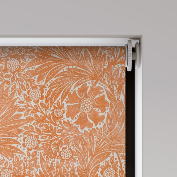 William Morris at Home Marigold Daylight Made to Measure Roller Blind Marigold Rust