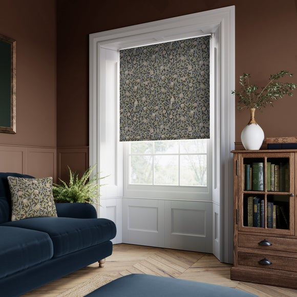 William Morris Bird and Pomegranate Daylight Made to Measure Roller Blind Bird and Pomegranate Espresso