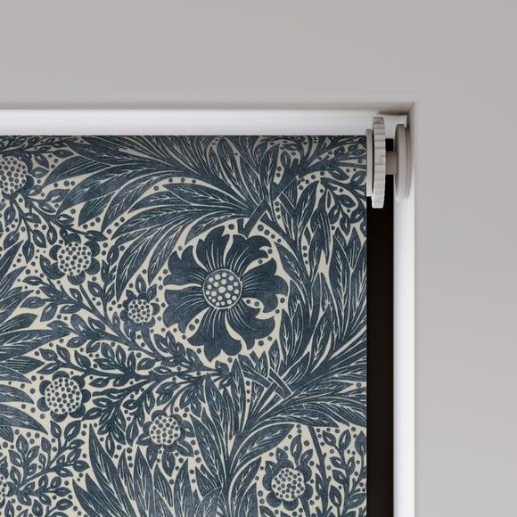 William Morris at Home Marigold Daylight Made to Measure Roller Blind Marigold Navy