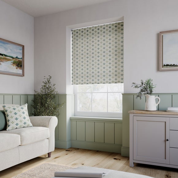 Emily Bond Molly Daylight Made to Measure Roller Blind Indigo