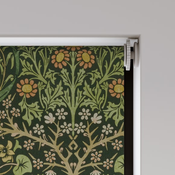 William Morris at Home Blackthorn Velvet Blackout Made to Measure Roller Blind Blackthorn Velvet Forest