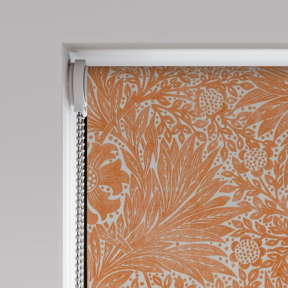 William Morris at Home Marigold Blackout Made to Measure Roller Blind Marigold Rust
