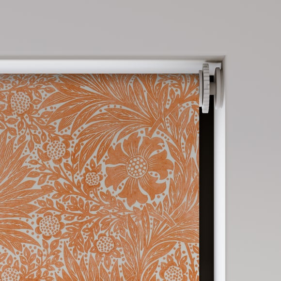 William Morris at Home Marigold Blackout Made to Measure Roller Blind Marigold Rust