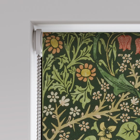 William Morris Blackthorn Velvet Daylight Made to Measure Roller Blind Blackthorn Velvet Forest