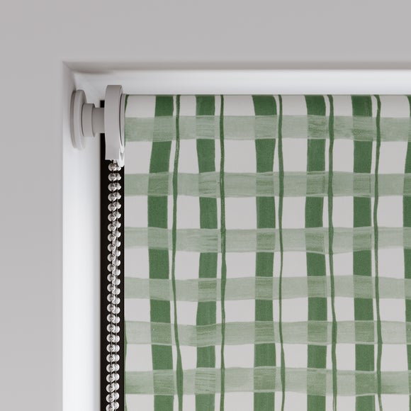 Emily Bond Arthur Blackout Made to Measure Roller Blind Seafoam