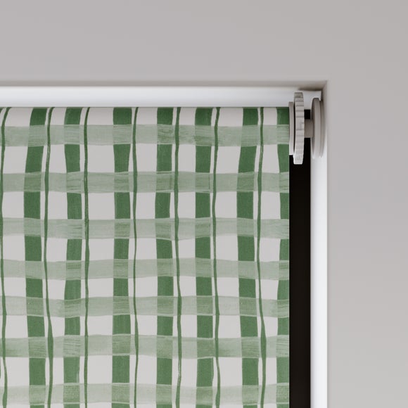 Emily Bond Arthur Blackout Made to Measure Roller Blind Seafoam