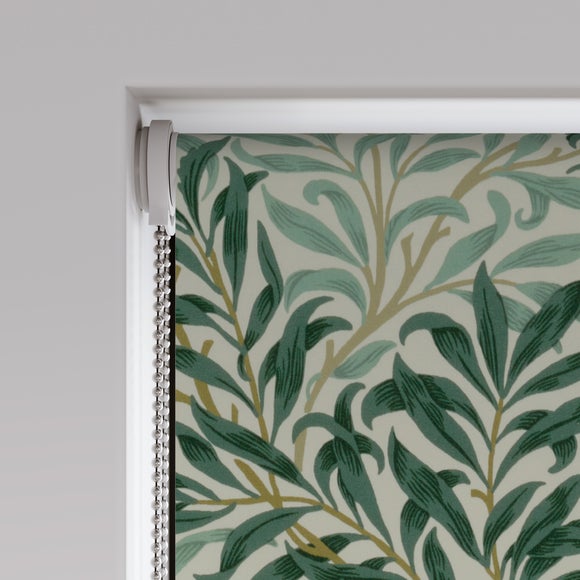 William Morris Willow Bough Blackout Made to Measure Roller Blind Willow Bough Teal