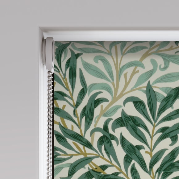 William Morris Willow Bough Daylight Made to Measure Roller Blind Willow Bough Teal