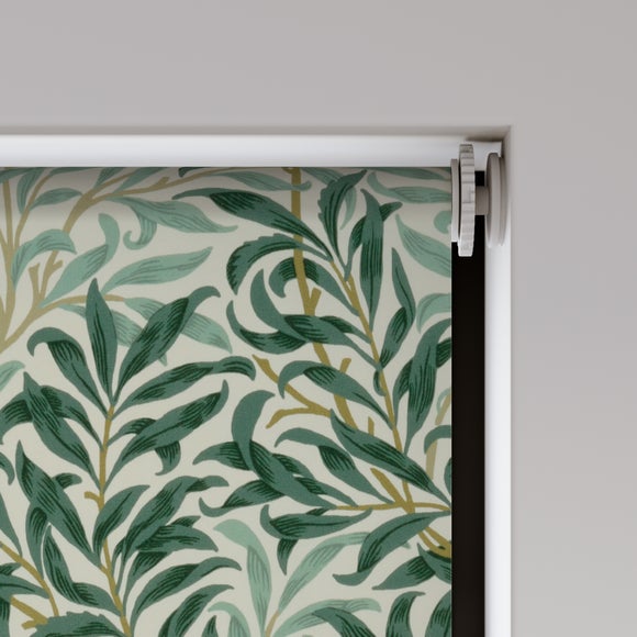 William Morris Willow Bough Daylight Made to Measure Roller Blind Willow Bough Teal