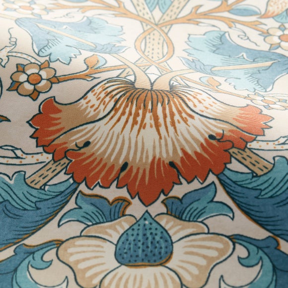 William Morris at Home Lodden Daylight Made to Measure Roller Blind Lodden Rust